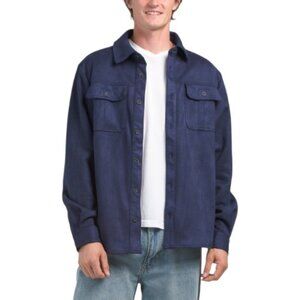 BUFFALO DAVID BITTON Faux Suede Jonnas Stretch Shirt Jacket